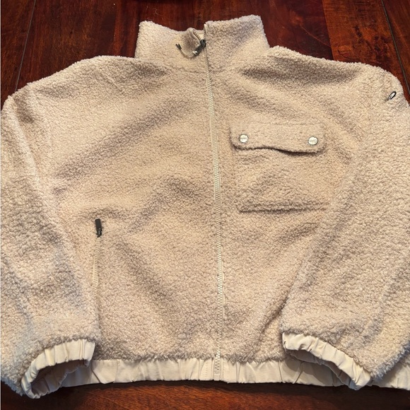 Vuori Cream Sycamore Full-Zip Jacket for Women Large - Picture 2 of 2